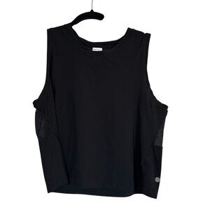 Athleta Mesh Back Exercise Sleeveless Tank Small